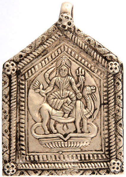Goddess Seated on a Camel (Pendant)