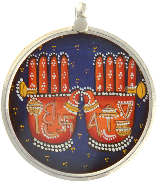 Auspicious Lotus Hands of Lord Krishna