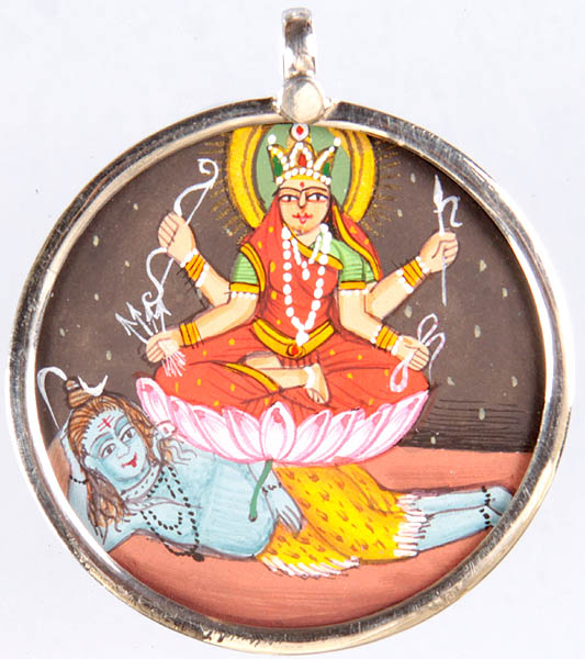 Goddess Tripurasundari Pendant