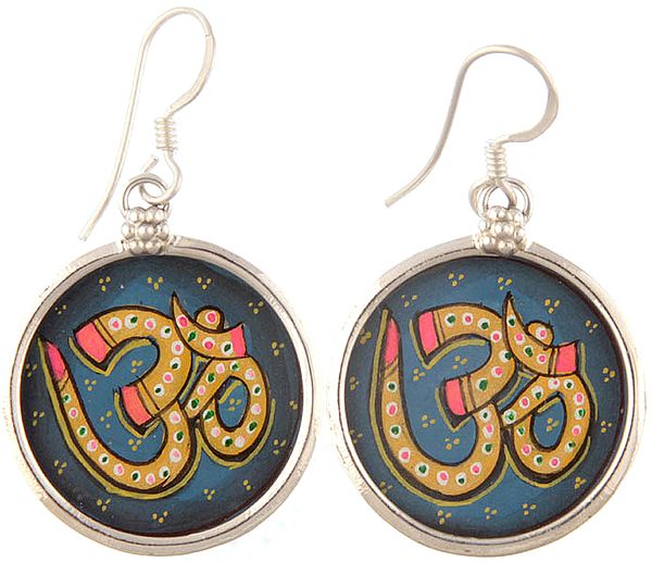 The Sure Way To Success Om (AUM) Earrings