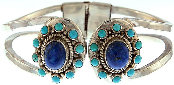 Lapis Lazuli and Turquoise Bracelet