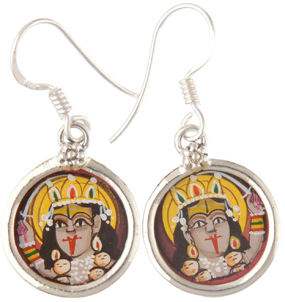 Goddess Kali Photo Earrings