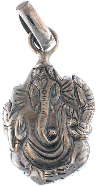 Sterling Lord Ganesha Pendant