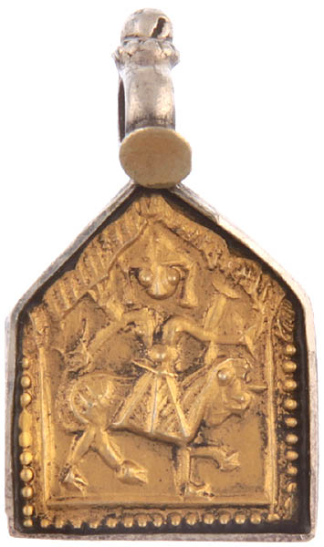 Tribal Goddess Durga Pendant