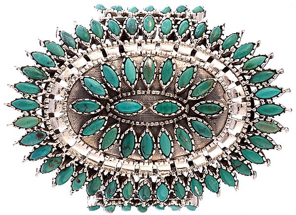 Turquoise Marquis Fine Bracelet