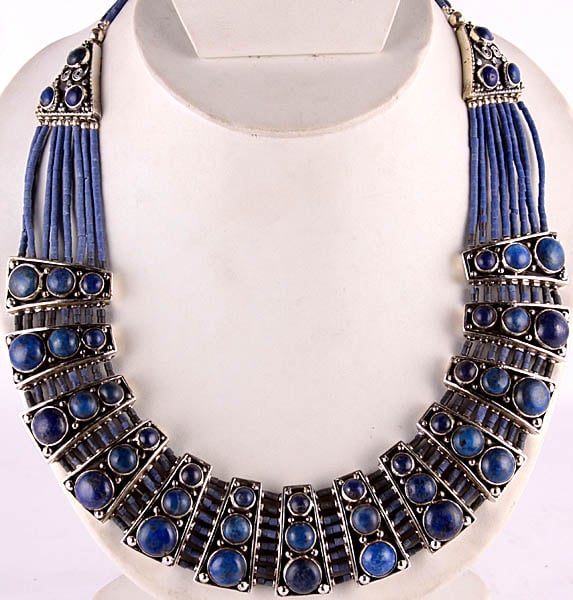 Lapis Lazuli Marvel Necklace