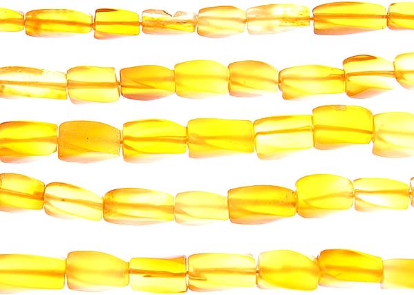 Yellow Aventurine Twisted Rectangles
