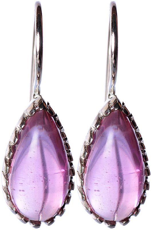 Natural Crystal Earrings