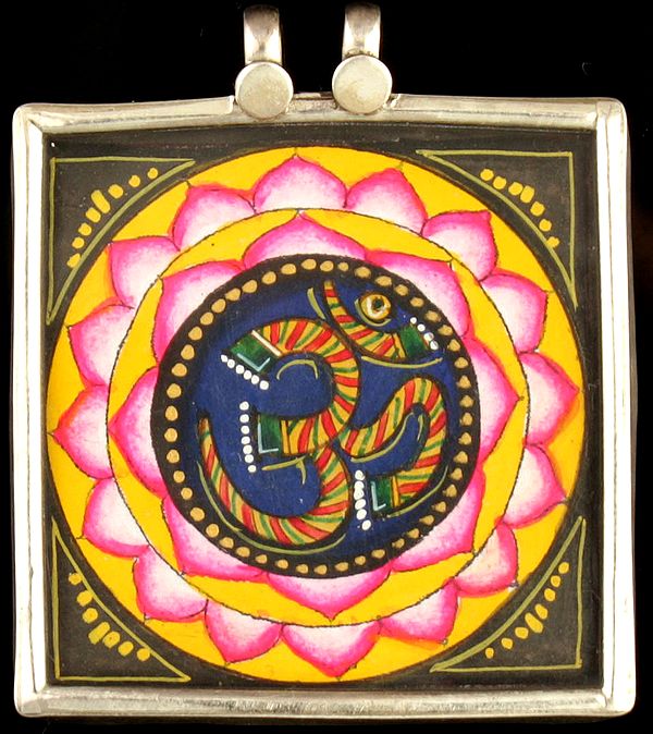 Om (AUM) Mandala Pendant