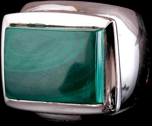 Malachite Men's Ring | Sterling Silver Jewelry