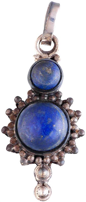 Antiquated Lapis Lazuli Pendant