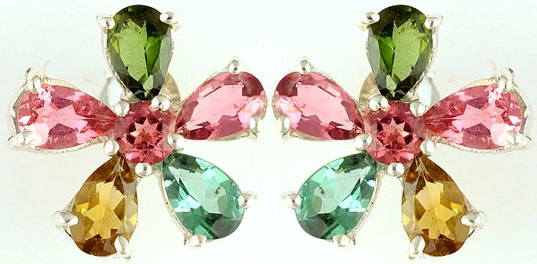 Faceted Tourmaline Tops