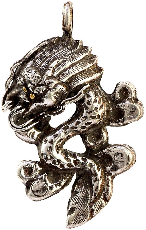 Sterling Dragon Pendant