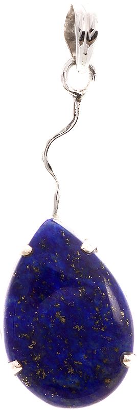 Lapis Lazuli Pear Pendant