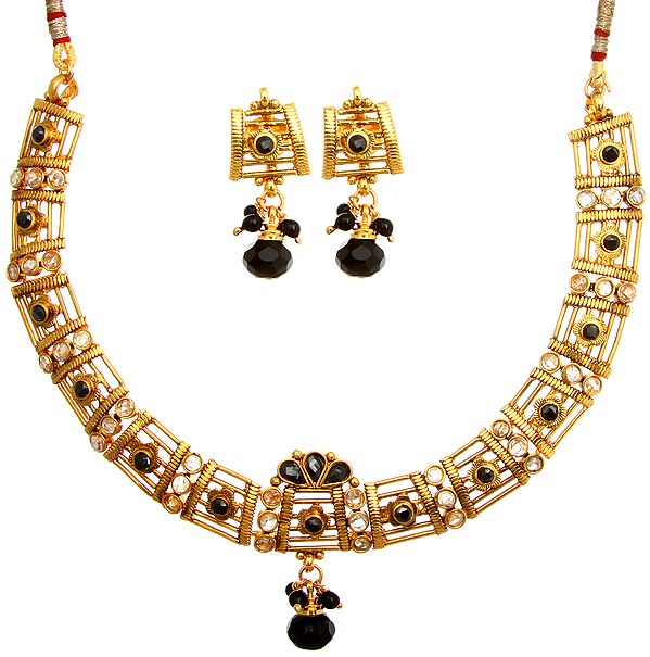 Polki Necklace Set