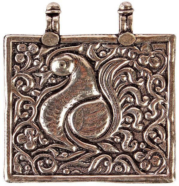 Sterling Peacock Pendant