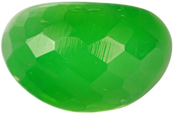 Islamic-Green Glass Ring