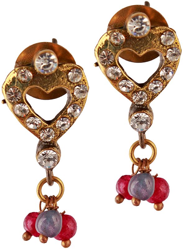 Victorian Valentine Post Earrings
