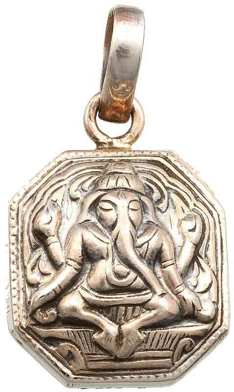 Four-Armed Ganesha Pendant