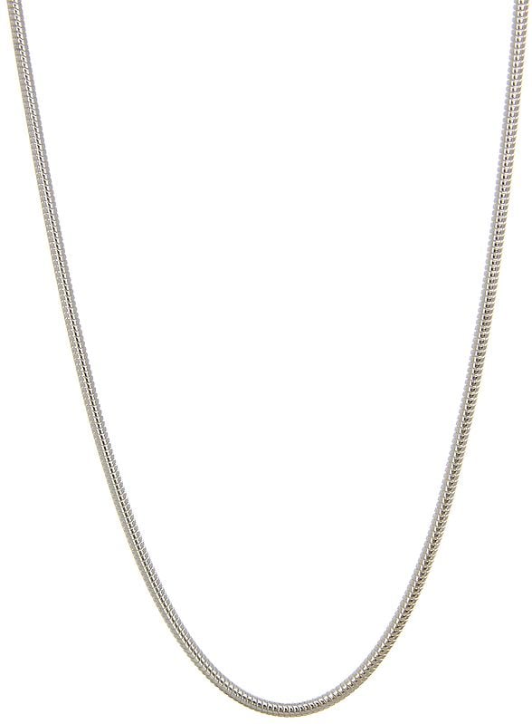 Sterling Chain Necklace with Spring Lock