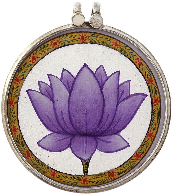 Lotus Photo Pendant