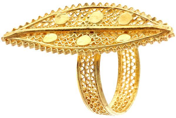 Sterling Gold Plated Ring