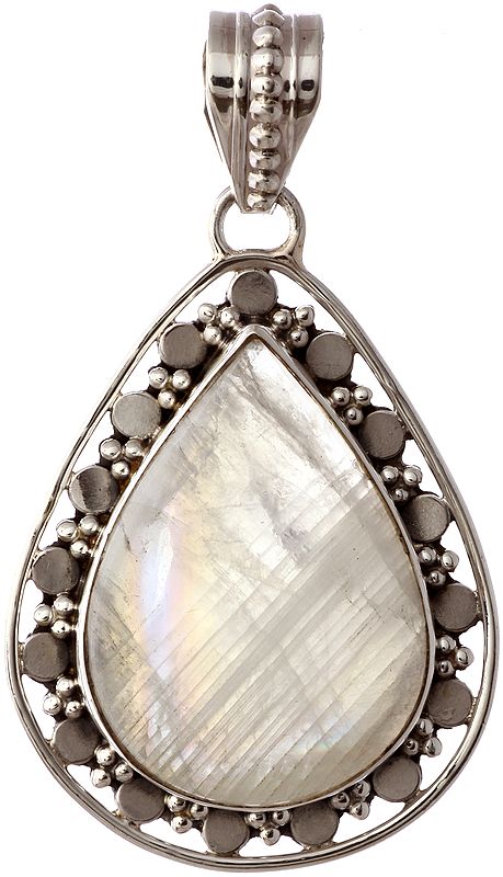 Rainbow Moonstone Pendant