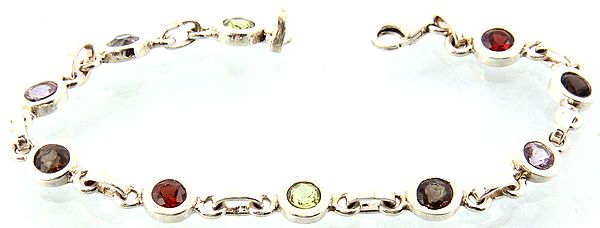 Six Gemstones Bracelet