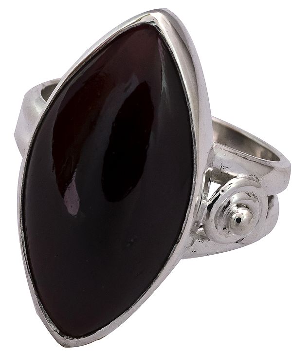 Garnet Marquis Ring
