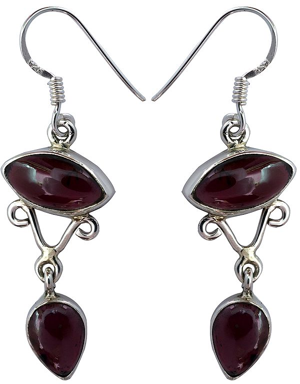 Garnet Earrings