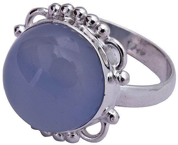 Blue Chalcedony Ring