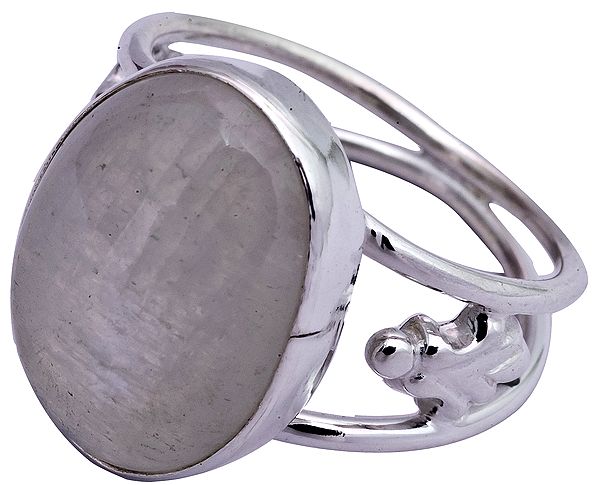 Rose Quartz Ring (Mixed Design)