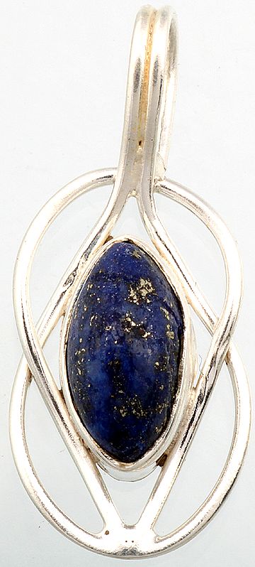 Lapis Lazuli Marquis Pendant