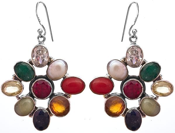 Navaratna Earrings