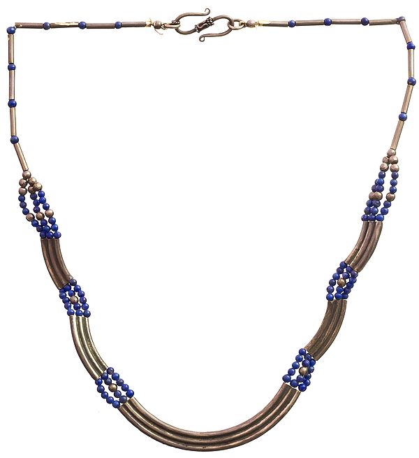 Antiquated Lapis Lazuli Necklace