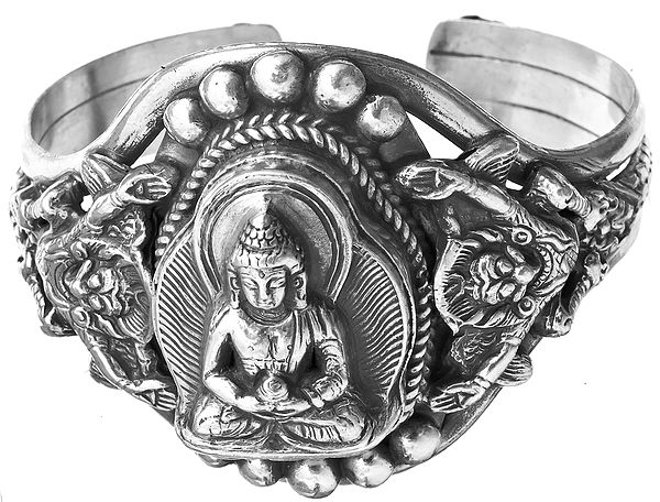 Sterling Lord Buddha Bracelet
