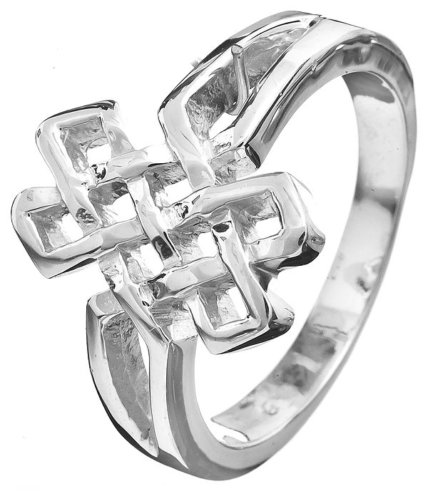 Sterling Endless Knot Ring