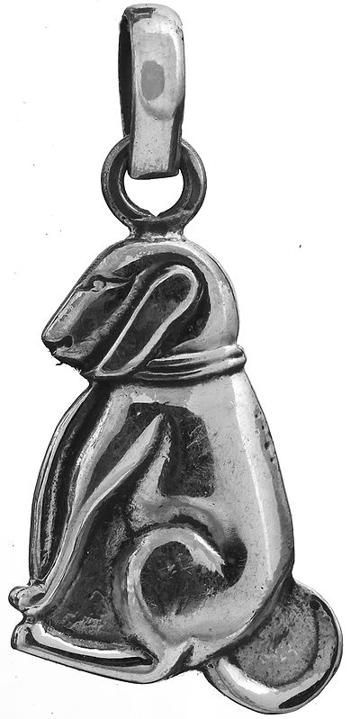 Sterling Doggy Pendant