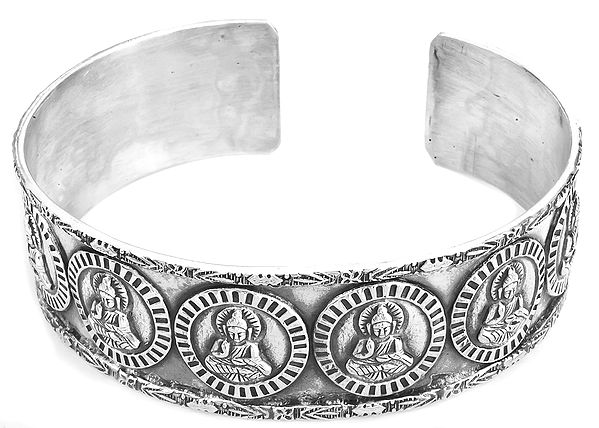 Lord Buddha Cuff Bracelet