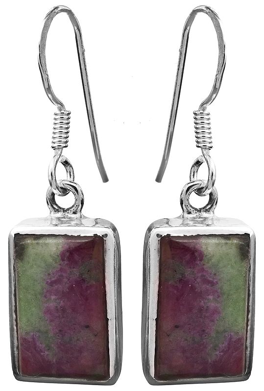 Ruby Ziosite Earrings