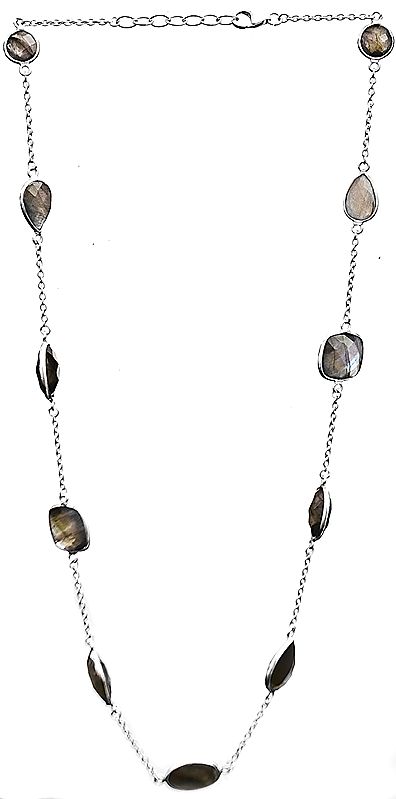 Faceted Labradorite Necklace