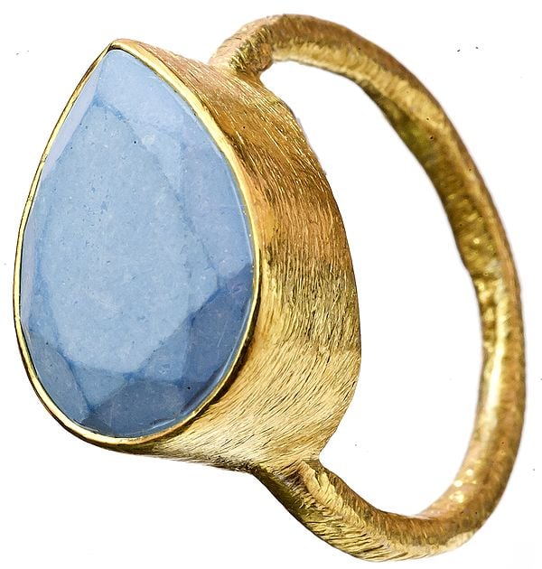 Turquoise Gold Plated Ring
