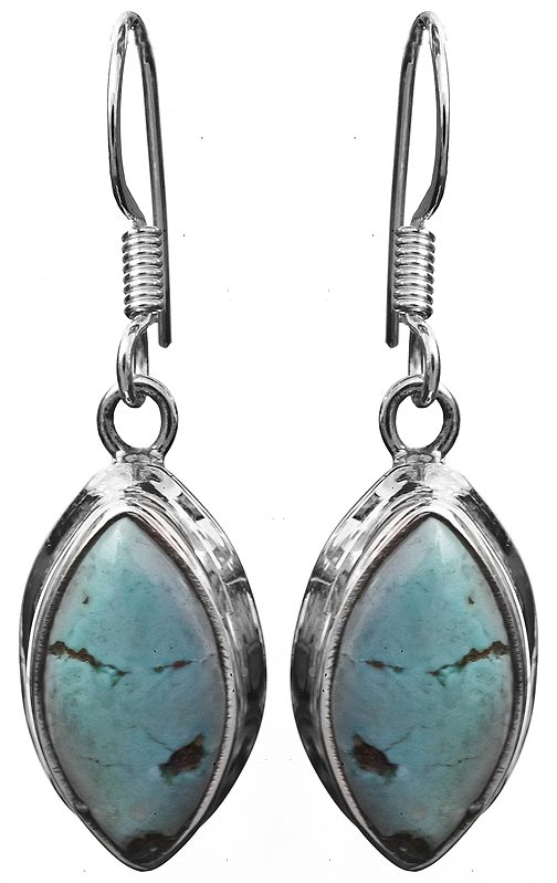 Turquoise Marquis Earrings