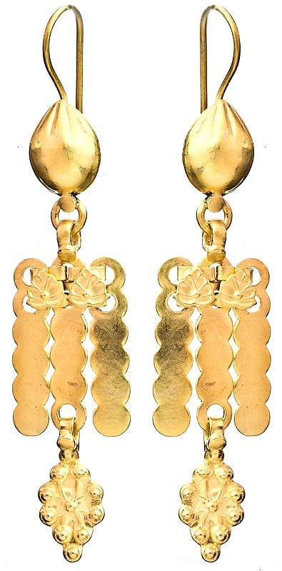 Sterling Gold Plated Earrings
