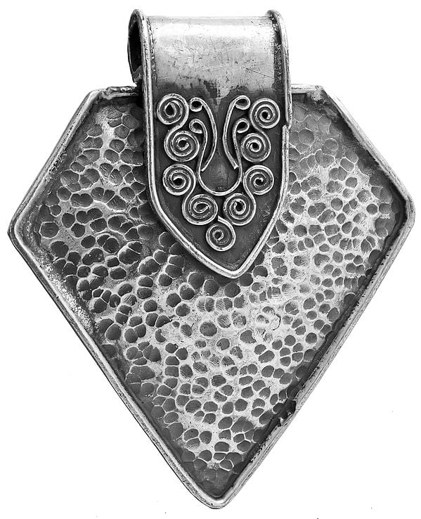 Sterling Dimple Pendant