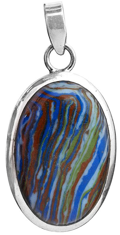 Banded Agated Pendant