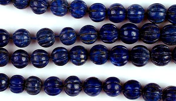 Lapis Lazuli Carved Balls