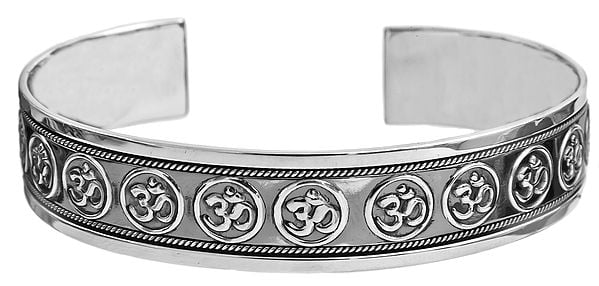 Sterling OM (AUM) Bracelet