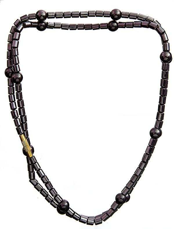 Magnetic Necklace (Hematite)  (For Blood Pressure)