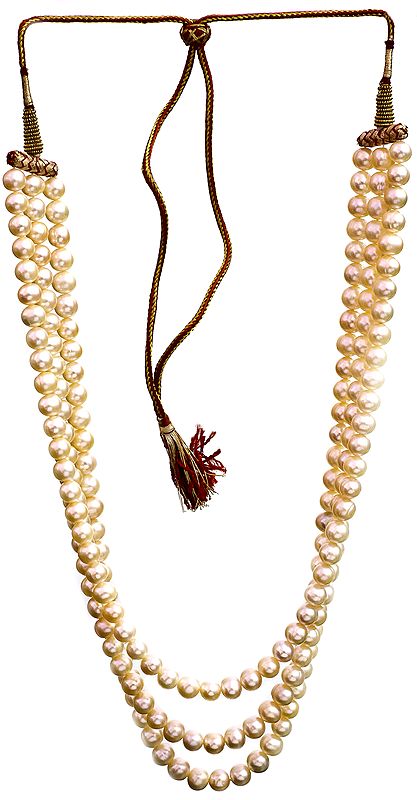 Pearl Three-Strand Necklace